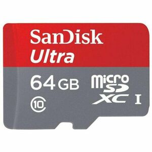 Card de memorie SanDisk Ultra microSDXC, 64GB, 100MB/s Class 10 UHS-I imagine
