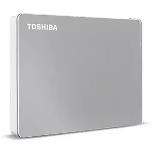 TOSHIBA Canvio Flex 1TB Silver 2.5inch External Hard Drive USB-C imagine