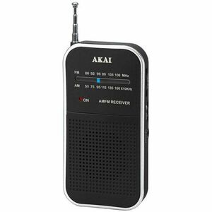 Radio portabil Akai APR-350, AM/FM, Negru imagine