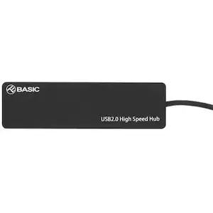 Hub USB 2.0 Tellur Basic, 4 porturi, negru imagine