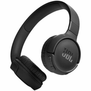 Casti audio wireless on-ear JBL Tune 520BT, JBL Pure Bass Sound, Bluetooth 5.3, Conexiune multi-point, Asistent vocal, Negru imagine