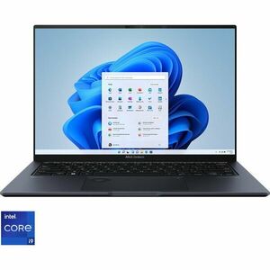 Laptop ASUS Zenbook Pro 14 OLED UX6404VV cu procesor Intel® Core™ i9-13900H pana la 5.40 GHz, 14.5, 2.8K OLED, 16GB, 1TB SSD, NVIDIA® GeForce RTX™ 4060 8GB GDDR6, Windows 11 Pro, Tech Black, Garantie extinsa 3 ani imagine