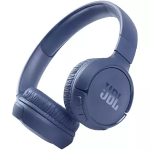 Casti audio on-ear JBL Tune 510, Bluetooth, Asistent vocal, Pure Bass, 40 h, Multi-point, Albastru imagine