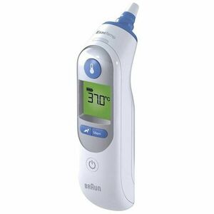 Termometru pentru copii cu infrarosu Braun ThermoScan 7 IRT 6520, digital, pentru ureche, capac protectie imagine