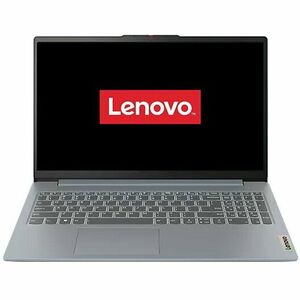 Laptop Lenovo IdeaPad Slim 3 15IAH8 cu procesor Intel® Core™ i5-12450H pana la 4.4 GHz, 15.6, Full HD, IPS, 16GB, 1TB SSD, Intel® UHD Graphics, No OS, Arctic Grey imagine