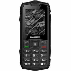 Telefon Mobil MyPhone Hammer Rock LTE, Dual SIM, 64 MB RAM, 1 GB, 4G, negru imagine