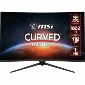Monitor LED MSI Gaming G321CQP E2 Curbat 31.5 inch QHD VA 1 ms 170 Hz imagine