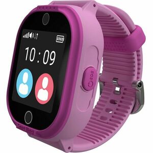Smartwatch copii MyKi Watch 4 Lite cu tripla localizare (LBS, GPS, Wi-Fi), impermeabil, Roz imagine