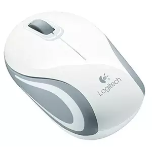 Mouse Wireless Logitech Mini Mouse M187 White imagine