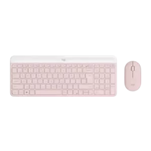 Kit Tastatura & Mouse Logitech MK470 Slim Combo Rose imagine