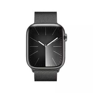Smartwatch Apple Watch 9 GPS + Cellular 45mm Carcasa Stainless Steel Graphite Bratara Graphite Milanese imagine