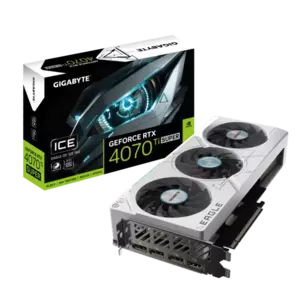 Placa Video Gigabyte GeForce RTX 4070 Ti SUPER EAGLE OC ICE 16GB GDDR6X 256 biti imagine