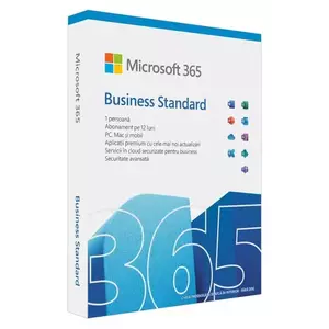 Microsoft 365 Business Standard Romana 1 an 1 utilizator P8 Retail imagine