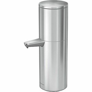Simplehuman - 946 ml, oțel inoxidabil (potrivit pentru montare pe perete) - Dozator fără contact pentru dezinfectant și săpun imagine