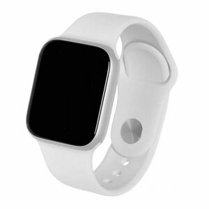 Ceas Smartwatch Techstar® NW8, Ecran 1.44 Inch TFT, Bluetooth 4.0, Notificari Apeluri/Mesaje, Monitorizare Fitness, Ritm Cardiac Si Tensiune Arteriala, Compatibil IOS/Android, Alb imagine