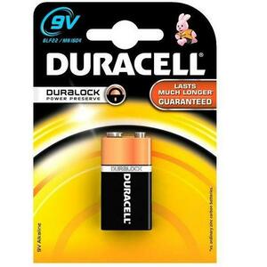 Baterie alcalina Duracell Duralock, 9V imagine