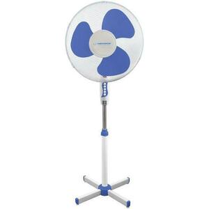 Ventilator cu picior Esperanza EHF001WB, 50W (Alb/Albastru) imagine