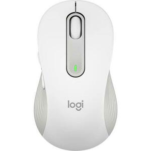 Mouse Wireless Logitech Signature M650 L, Bluetooth/USB (Alb) imagine