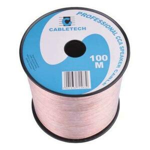 Cablu difuzor CCA 2x1.50mm transparent 100m imagine