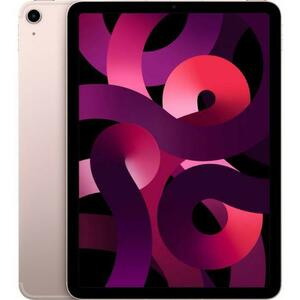 Tableta Apple iPad Air 5 (2022) Cellular, Procesor Apple M1 Octa-Core, IPS LED Capacitive touchscreen 10.9inch, 64GB Flash, 8GB, 12MP, Wi-Fi, 5G, Bluetooth, iOS (Roz) imagine
