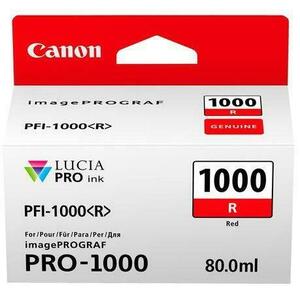 Cartus Cerneala Canon PFI-1000PGY, 80 ml (Rosu) imagine