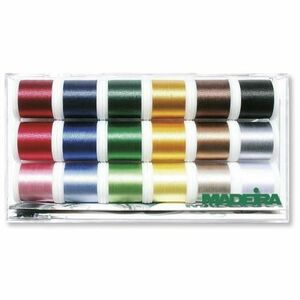 Madeira Set 18 culori Metallic Sparkling 8020 imagine