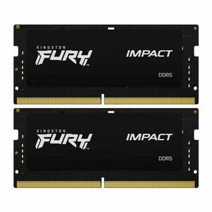 Memorii laptop Kingston FURY Impact, 32GB(2x16GB), DDR5, 4800MHz, CL38, 1.1v, Dual Channel Kit imagine