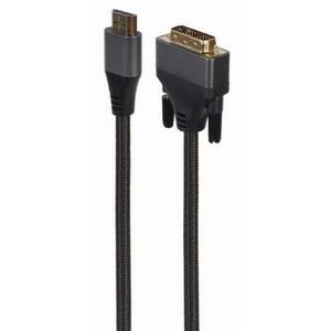 Cablu HDMI-DVI Gembird, 1.8m, CC-HDMI-DVI-4K-6, 4K (Negru) imagine