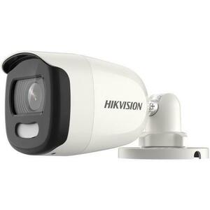 Camera de supraveghere Hikvision DS-2CE10HFT-E3, 3.6mm, 5MP, PoC (Alb/Negru) imagine