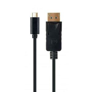 Cablu Gembird A-CM-DPM-01, USB-C la DisplayPort, 4K/60Hz, 2m (Negru) imagine