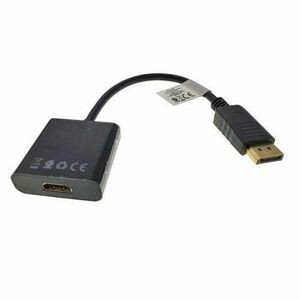 Cablu Lanberg 40872, DisplayPort (DP) tata la HDMI mama, uni-directional, Full HD/60Hz imagine