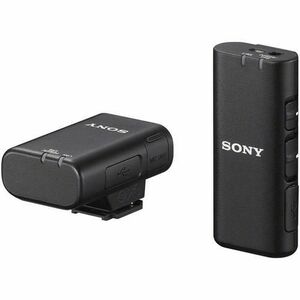 Microfon Wireless Sony ECM-W2BT, Bluetooth, TRS (Negru) imagine