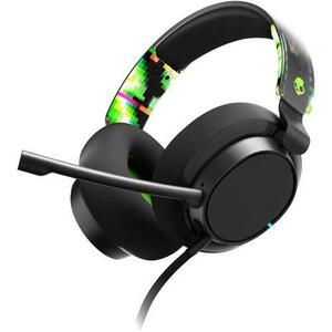 Casti Gaming Skullcandy Slyr Pro Xbox Wired, USB-C, Jack 3.5m, 1.8m (Negru/Verde) imagine