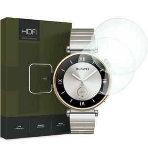 Folie Protectie HOFI PRO+ pentru Huawei Watch GT 4 41mm, Set 2 bucati, Sticla Securizata imagine