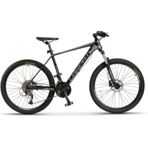 Bicicleta Mountain Bike CARPAT PRO C29227H LIMITED EDITION, Roti 29inch, Echipare Shimano Altus 27 viteze, Frane Hidraulice Disc, Cadru Aluminiu (Negru/Gri) imagine