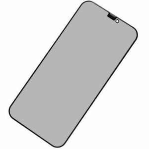 Folie de protectie Ecran Privacy OEM pentru Apple iPhone 13 Pro Max, Sticla securizata, Full Glue imagine