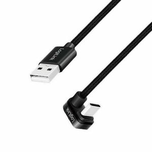 Cablu USB, LogiLink, 2m, Negru imagine