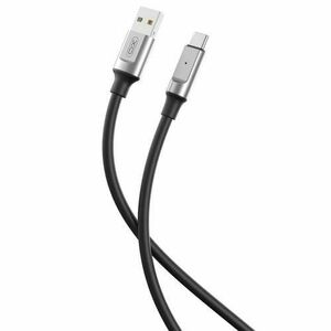 Cablu Date si Incarcare USB-A - USB-C XO Design NB251, 18W, 1m, Negru imagine