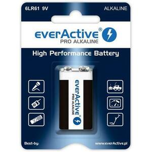 Baterie Everactive Alcalina 6LR61, 9V, Pro Alkaline, blister imagine