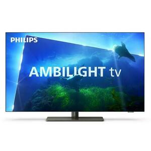 Televizor OLED Philips 139 cm (55inch) 55OLED818/12, Ultra HD 4K, Smart TV, WiFi, CI+ imagine