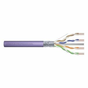 Cablu de instalare, Digitus, CAT6 F-UTP, 305m, Violet imagine