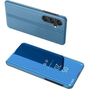 Husa Book Clear View Lemontti compatibila cu Samsung Galaxy A25 5G (Albastru) imagine