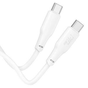 Cablu Date si Incarcare USB-C - USB-C HOCO X93, 100W, 1m, Alb imagine