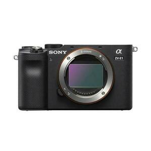 Aparat foto Mirrorless Sony Alpha ZV-E1 Body, Bionz XR, unitate AI, 4K, Full Frame, pentru vlogging (Negru) imagine