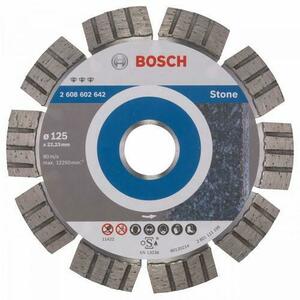 Disc diamantat pentru granit / piatra Bosch, Best for Stone, 125 mm imagine