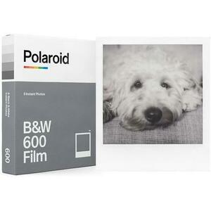 Film instant Polaroid B084S7BQ9B, pentru Polaroid 600 (Alb/Negru) imagine