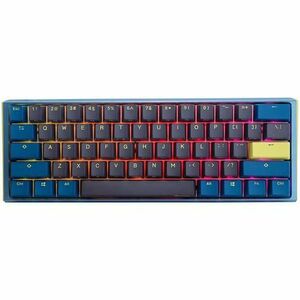 Tastatura gaming Ducky One 3 Daybreak Mini, iluminare RGB, switch-uri MX-Blue imagine