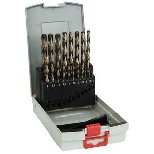 Set de 19 burghie pentru metal ProBox HSS-Co Bosch, diametre 1-10 mm, prindere cilindrica imagine