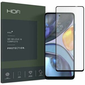 Folie de protectie Ecran HOFI PRO+ pentru Motorola Moto E32 / G22, Sticla securizata, Full Glue, Neagra imagine