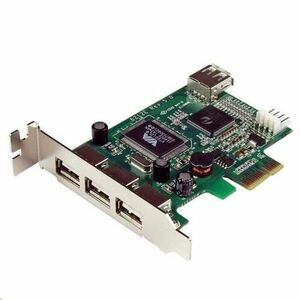 Adaptor PCI-Express Startech PEXUSB4DP, 3x USB 2.0 imagine